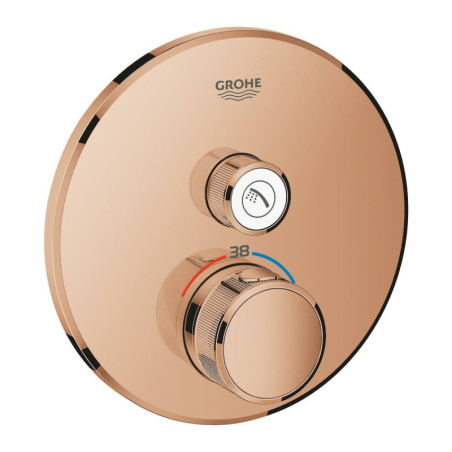 Sprchová baterie GROHE Grohtherm Smartcontrol bez podomítkového tělesa Warm Sunset 29118DA0