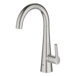 Dřezová baterie GROHE Zedra s filtrem supersteel 30026DC2