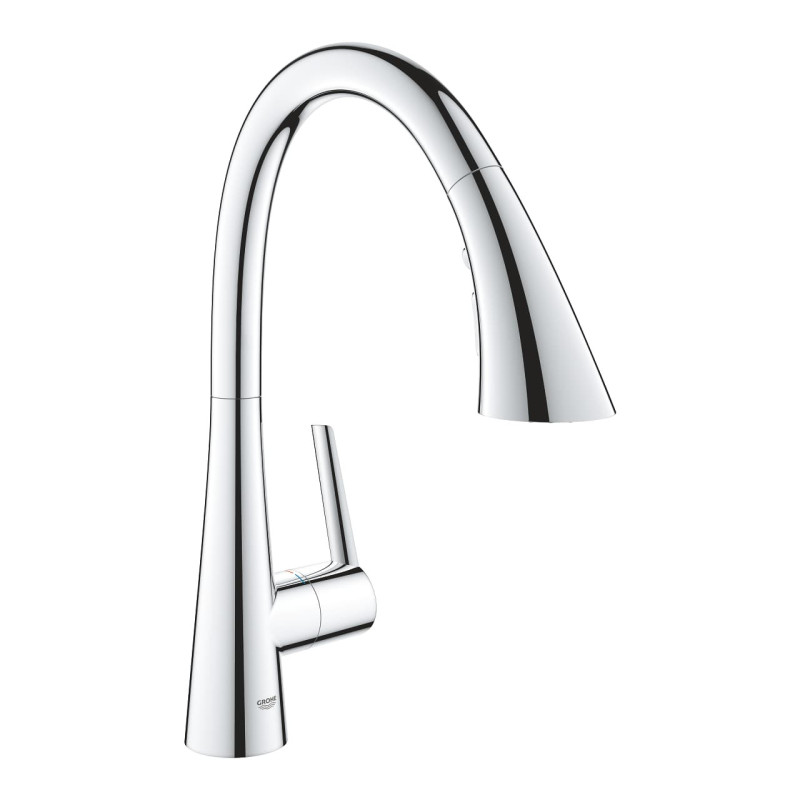 Dřezová baterie GROHE Zedra s otočným raménkem chrom 32294002