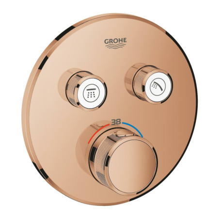 Sprchová baterie GROHE Grohtherm Smartcontrol bez podomítkového tělesa Warm Sunset 29119DA0