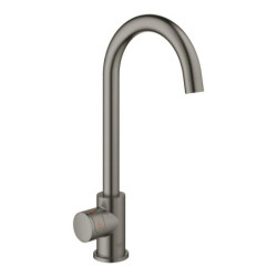 Dřezová baterie GROHE Red Mono kartáčovaný Hard Graphite 30085AL1