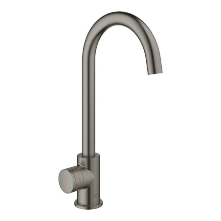 Dřezová baterie GROHE Red Mono kartáčovaný Hard Graphite 30085AL1