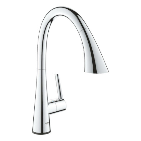 Dřezová baterie GROHE Zedra Touch se senzorem chrom 30219002