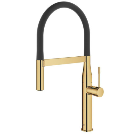 Dřezová baterie GROHE Essence se silikonovým ramínkem Cool Sunrise 30294GL0