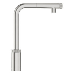 Dřezová baterie GROHE Minta SmartControl s otočným raménkem supersteel 31613DC0