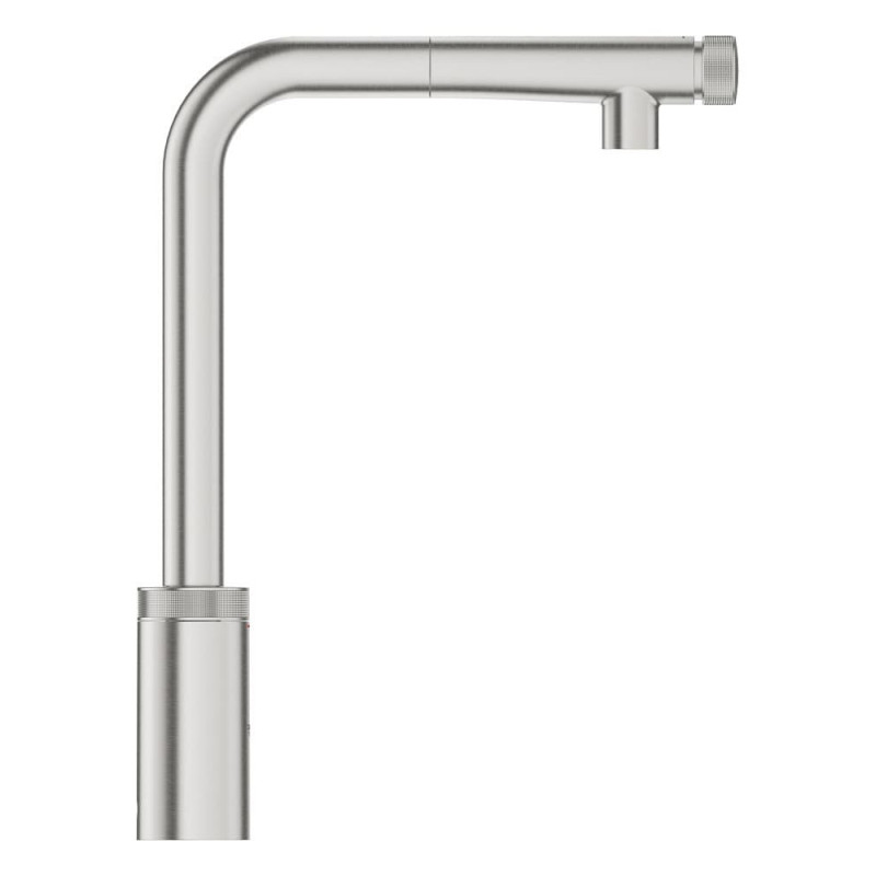 Dřezová baterie GROHE Minta SmartControl s otočným raménkem supersteel 31613DC0