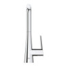Dřezová baterie GROHE Zedra s vytahovací sprškou, 2 proudy chrom 32553002