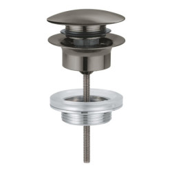 Výpust k umyvadlu 5/4 GROHE Brushed Hard Graphite 65807AL0