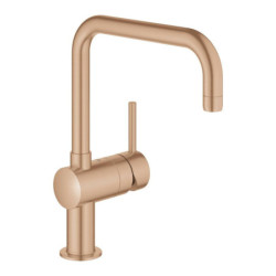 Dřezová baterie GROHE Minta s otočným raménkem kartáčovaný Warm Sunset 32488DL0