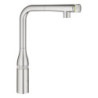 Dřezová baterie GROHE Essence SmartControl s otočným raménkem supersteel 31615DC0