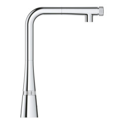 Dřezová baterie GROHE Zedra SmartControl s otočným raménkem chrom 31593002