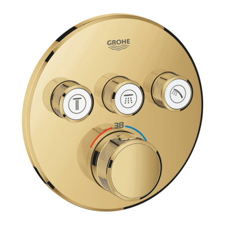 Termostat GROHE Grohtherm Smartcontrol bez podomítkového tělesa Cool Sunrise 29121GL0