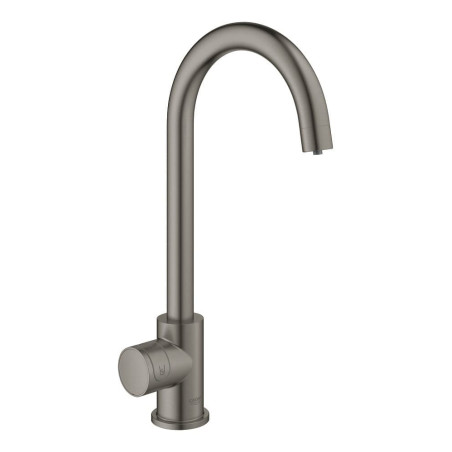 Dřezová baterie GROHE Blue Home Mono kartáčovaný Hard Graphite 31498AL1