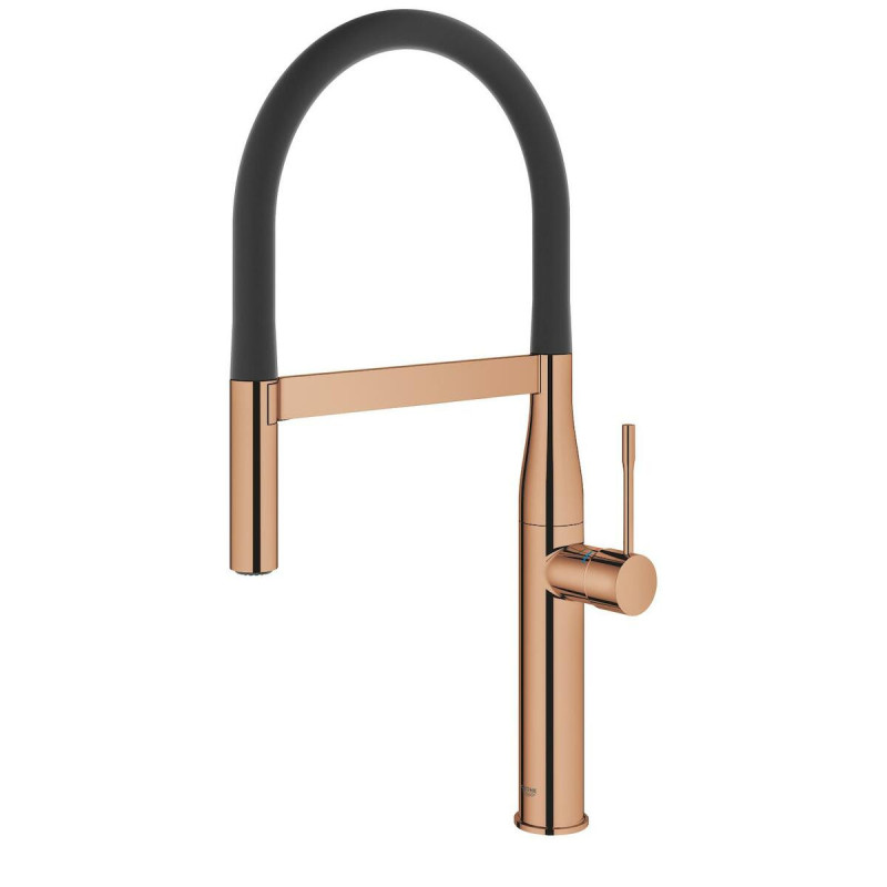 Dřezová baterie GROHE Essence se silikonovým ramínkem Warm Sunset 30294DA0