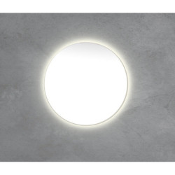 Zrcadlo s LED osvětlením Naturel 80x80 cm bez vypínače ZIL80KLEDP