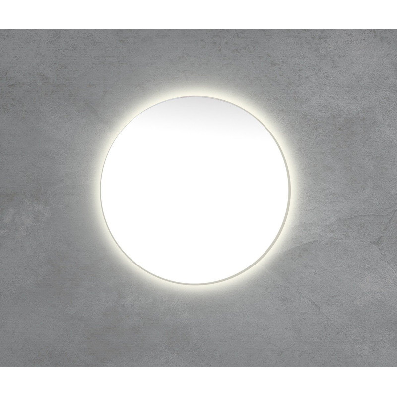 Zrcadlo s LED osvětlením Naturel 80x80 cm bez vypínače ZIL80KLEDP