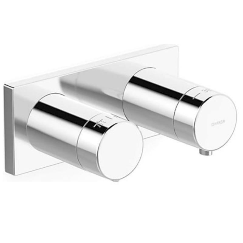 Sprchová a vanová baterie Hansa Living bez podomítkového tělesa chrom 44539583