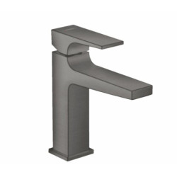 Umyvadlová baterie Hansgrohe Metropol s clic-clacem kartáčovaný černý chrom 32507340