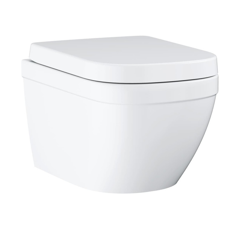 Wc závěsné GROHE Euro Ceramic alpská bílá zadní odpad 39554000
