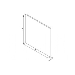 Haco AV DRIM kryt ventilátoru černý AVDRIMPANCP