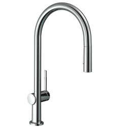 Dřezová baterie Hansgrohe Talis M54 s vytahovací sprškou chrom 72801000