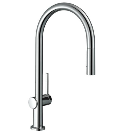 Dřezová baterie Hansgrohe Talis M54 s vytahovací sprškou chrom 72801000
