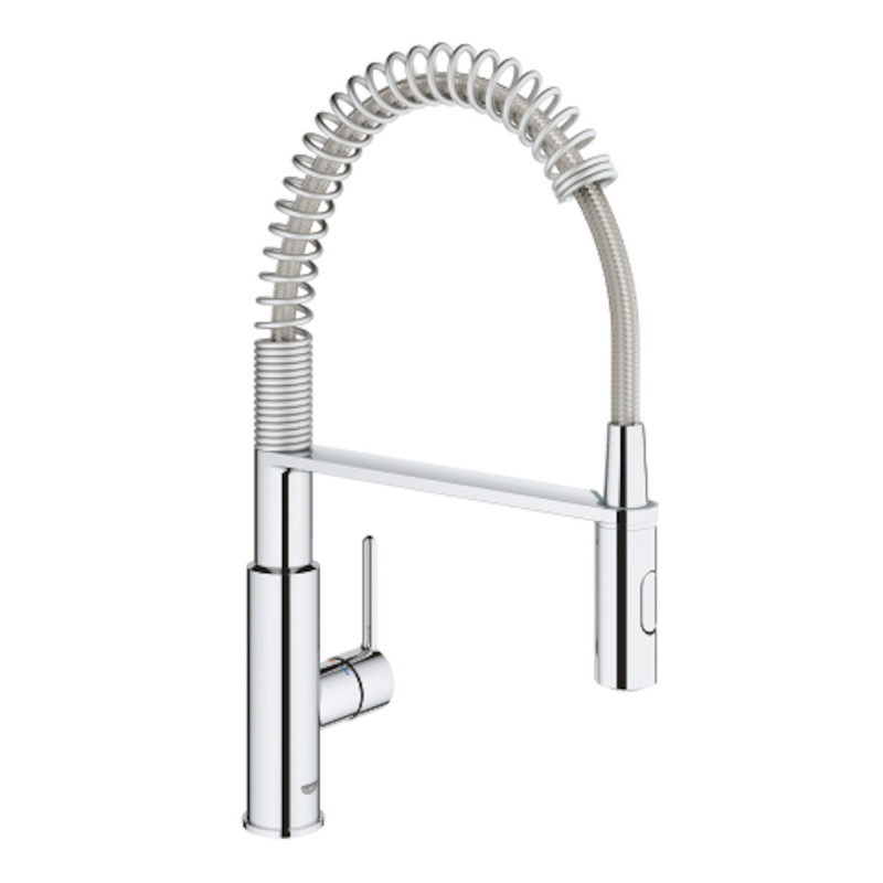 GROHE Get dřezová baterie se sprškou pro přepínání, chrom 30361000