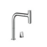 Dřezová baterie Hansgrohe Metris Select M72 s vytahovací sprškou chrom 73804000