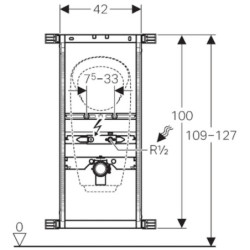 Modul pro zazdění k pisoáru Geberit Kombifix 457.686.00.1