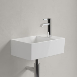 Villeroy & Boch Memento 2.0 umyvadlo 400 x 260 x 111 mm, bílé Alpin, bez přepadu, leštěné 43234G01