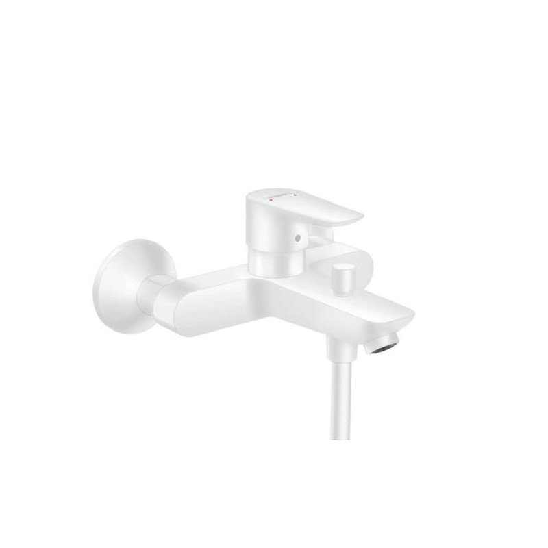 Vanová baterie Hansgrohe Talis E bez sprchového setu 150 mm matná bílá 71740700