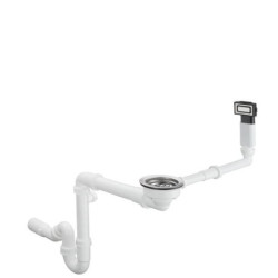 Odpadní souprava k dřezu Hansgrohe nerez 43921800