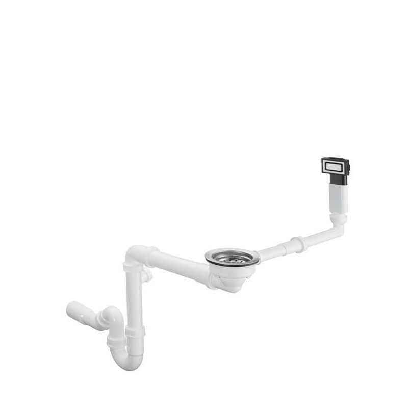 Odpadní souprava k dřezu Hansgrohe nerez 43921800