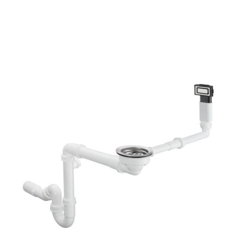 Odpadní souprava k dřezu Hansgrohe nerez 43921800