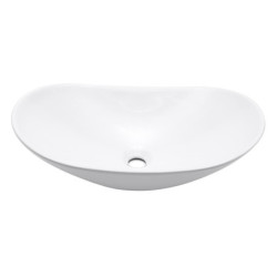 Umyvadlo na desku SAT Infinitio 61,5x36 cm bez otvoru pro baterii SATINF61536