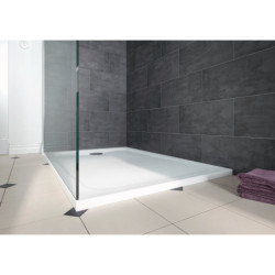 Sprchová vanička obdélníková Kaldewei Cayonoplan 100x90 cm smaltovaná ocel alpská bílá 361700010001