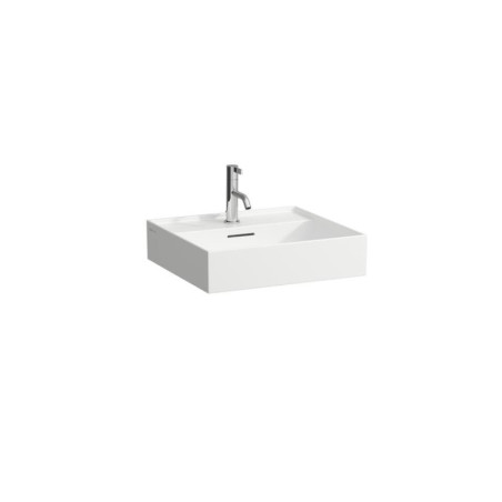 Umyvadlo Laufen Kartell By Laufen 50x46 cm otvor pro baterii uprostřed H8163320001041
