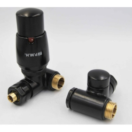 Termostatický ventil P.M.H. kov černá mat INTERRB