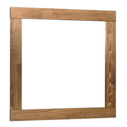 Zrcadlo Naturel Country 80x80 cm palisandr COUNTRYZRC80PA