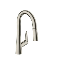 Dřezová baterie Hansgrohe Talis M51 s vytahovací sprškou nerez 73850800