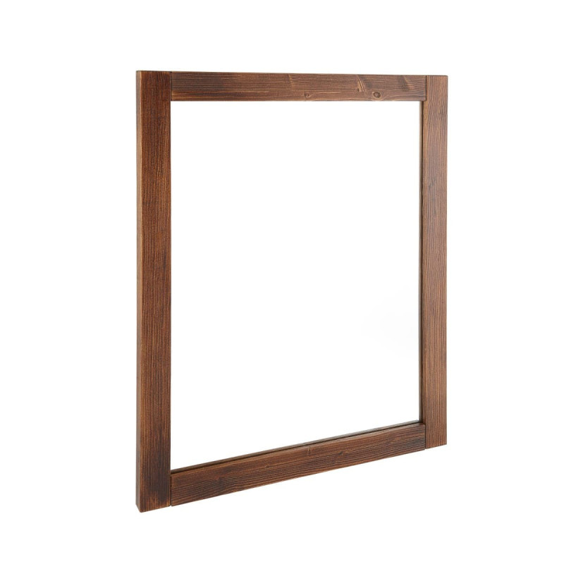 Zrcadlo Naturel Country 65x80 cm palisandr COUNTRYZRC65PA