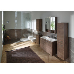 Koupelnová skříňka nízká Geberit Selnova 33x29,7x65 cm láva mat 501.273.00.1