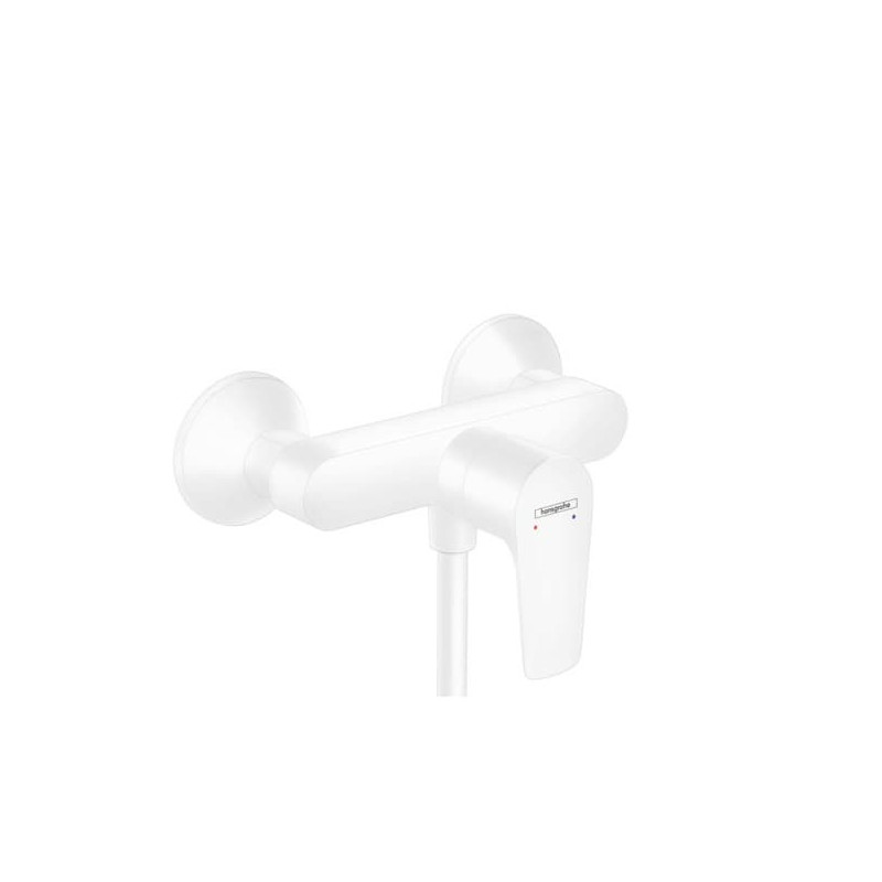 Sprchová baterie Hansgrohe Talis E bez sprchového setu 150 mm matná bílá 71760700