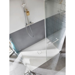 Sprchová vanička obdélníková Kaldewei Conoflat 150x80 cm smaltovaná ocel alpská bílá 467148043001