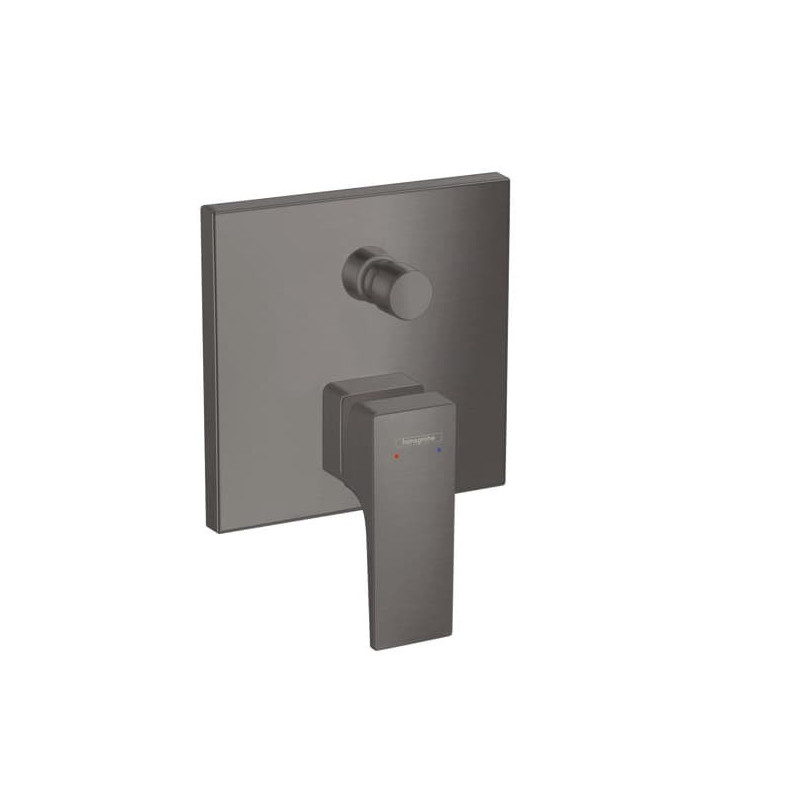 Sprchová a vanová baterie Hansgrohe Metropol s přepínačem kartáčovaný černý chrom 32545340