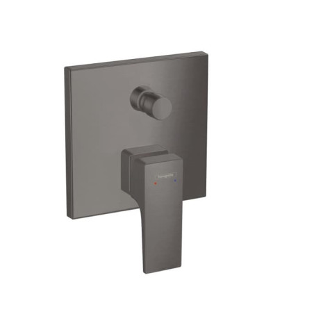 Sprchová a vanová baterie Hansgrohe Metropol s přepínačem kartáčovaný černý chrom 32545340