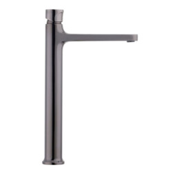 Vysoká umyvadlová baterie SAT Dark bez výpusti PVD Gun Metal SATBSDA285K