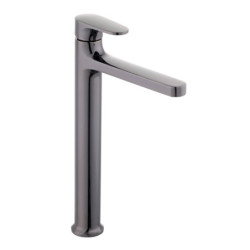 Vysoká umyvadlová baterie SAT Dark bez výpusti PVD Gun Metal SATBSDA285P