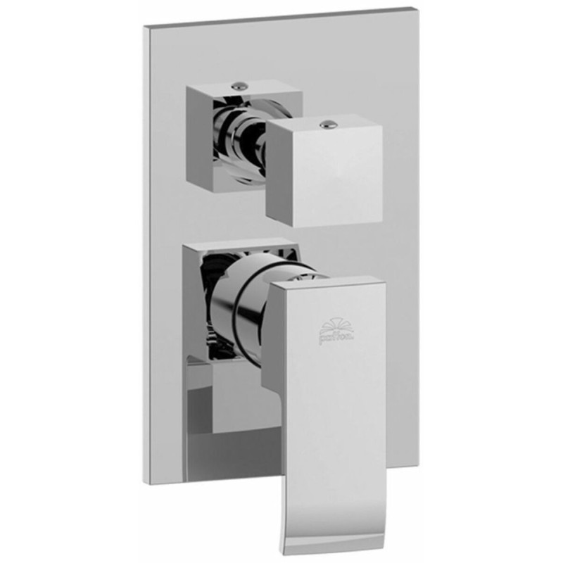 Sprchová a vanová baterie Paffoni Level včetně podomítkového tělesa chrom LES019