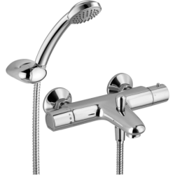 Vanová baterie Paffoni se sprchovým setem 150 mm chrom EQS023CRNEW